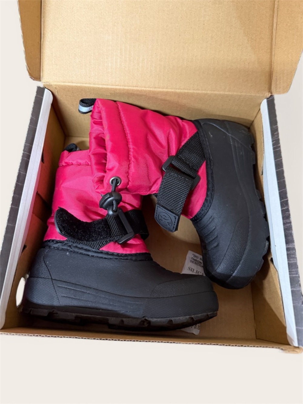 Northside Orange and Black Toddler Shoe Box